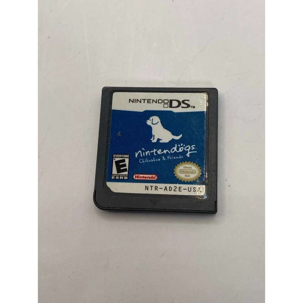 Nintendogs Chihuahua & Friends Nintendo DS Game Cartridge Authentic Tested